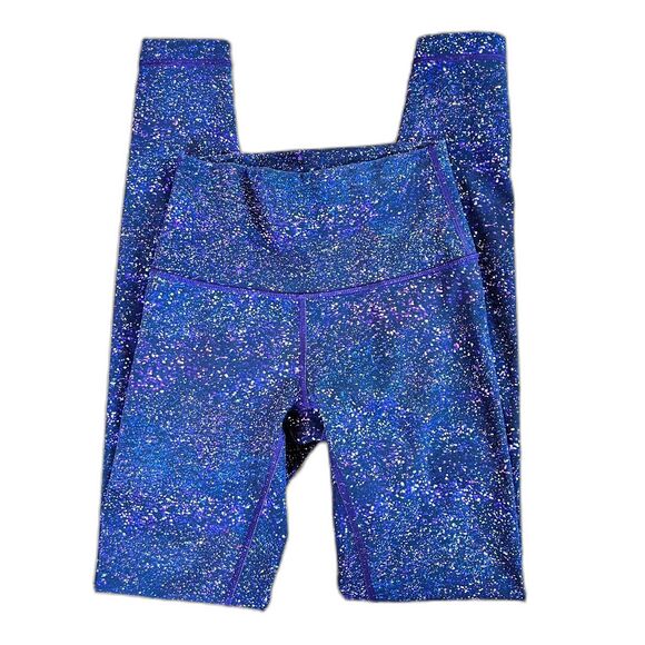 Lululemon Wunder Under Hi Rise Tight 28" Crystalline Size 2 Purple Galaxy - Picture 1 of 5